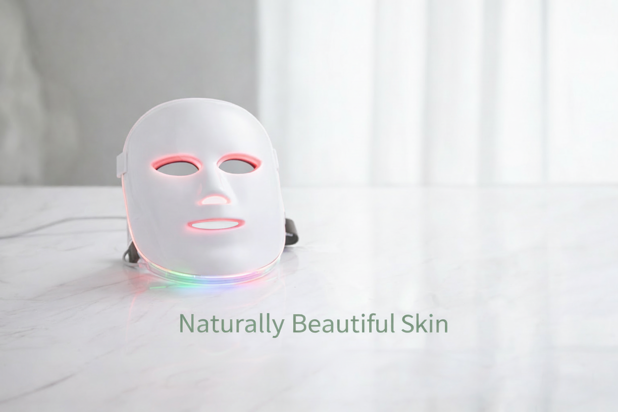 Masque LED thérapie lumineuse - Naturally Beautiful Skin